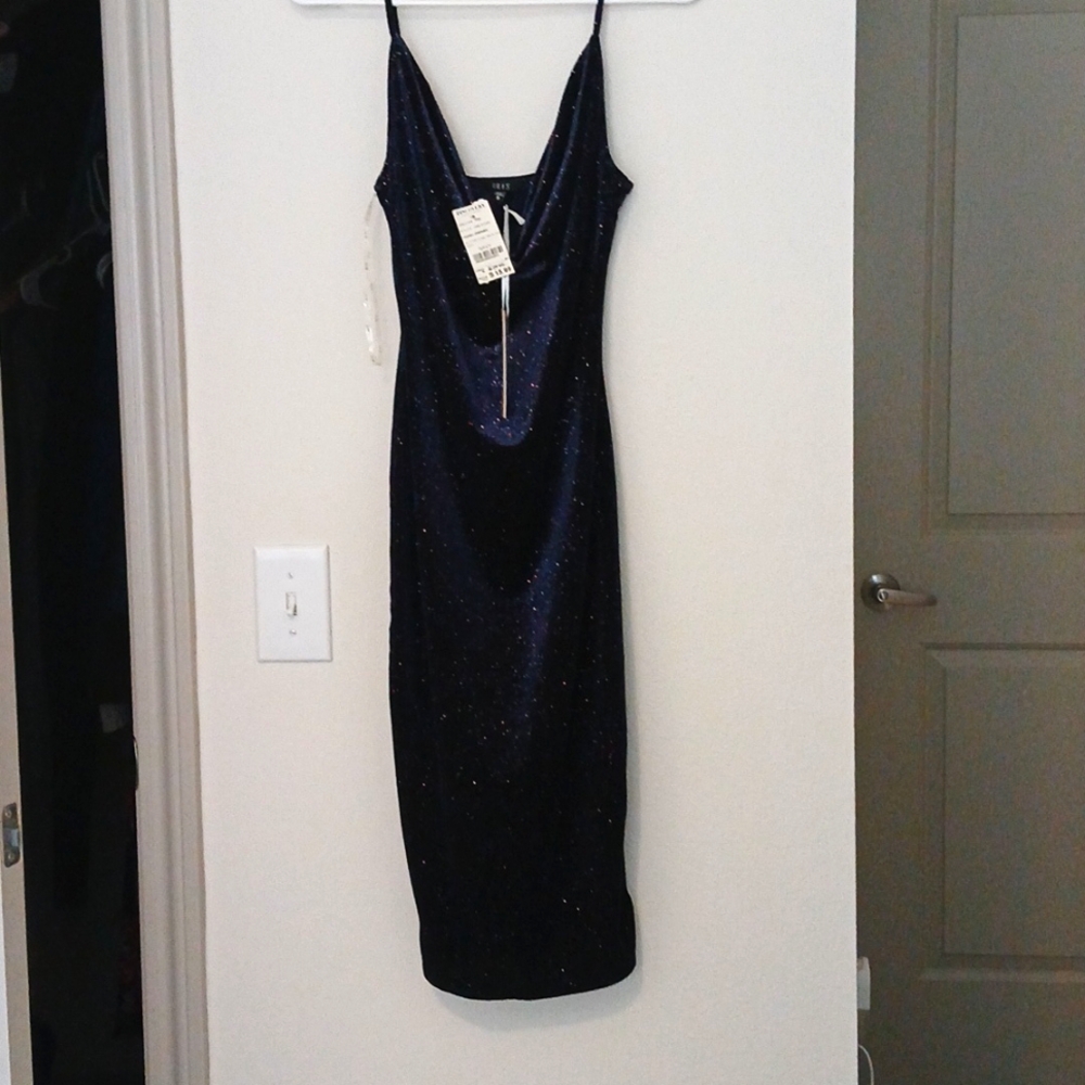 Blue sparkle dress